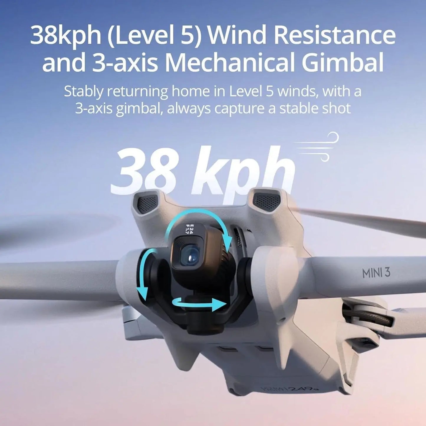 Refurbish DJI Mini 3 Drones with Camera for Adults 4K