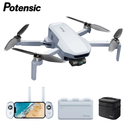 C0 Mini Drone 3 Axis Gimbal 6KM GPS 4K Professional Camera Drones Brushless RC Toy Quadcopter for Travel Gifts ATOM