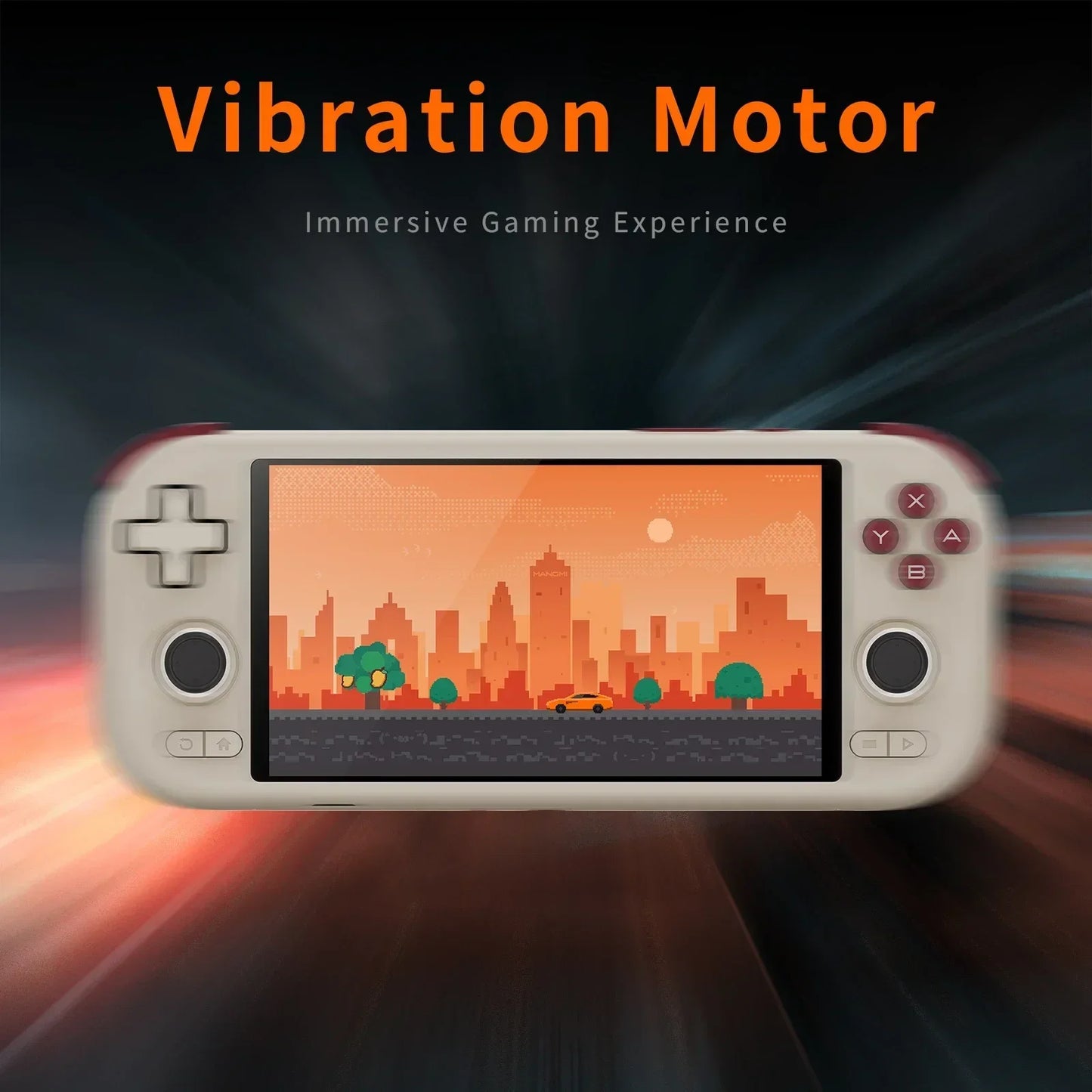 MANGMI AIR X Handheld Game Console Snapdragon 662 5.5'' Touchscreen Android 14 Active Cooling Fan 15W Fast Charging RGB