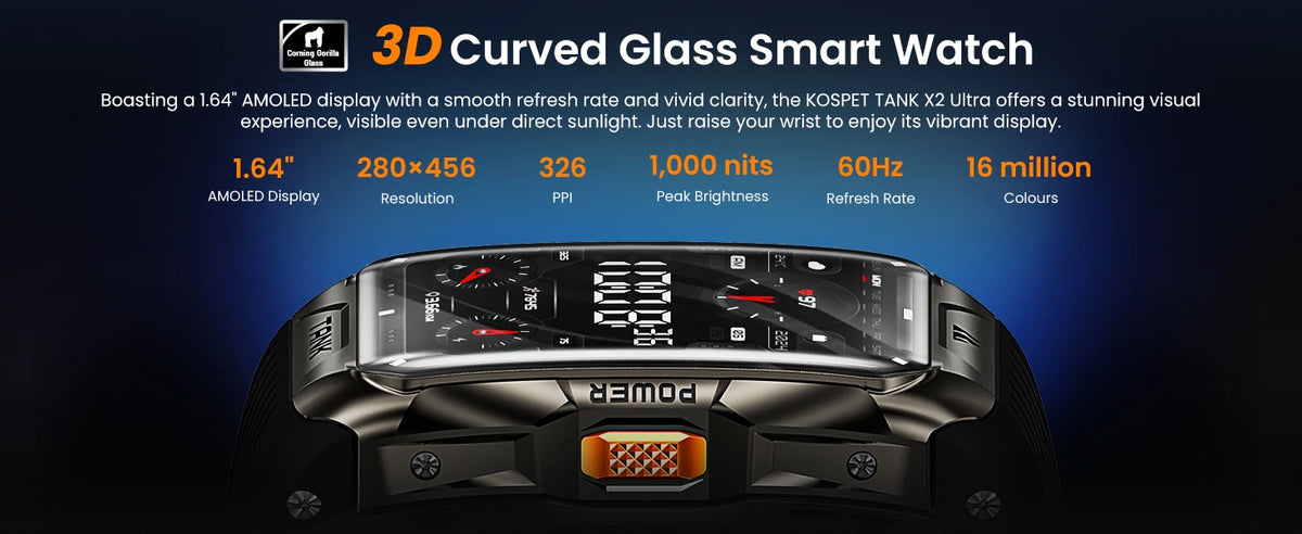 2025 X2 Ultra GPS Smart Watch For Men 3D Curved Screen Stainless Steel Body Compass Altimeter Waterproof Smartwatch