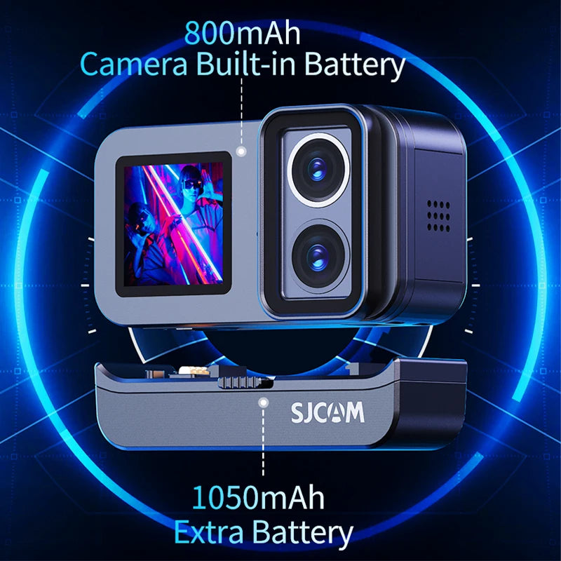 SJCAM SJ20 4K Outdoor Sports Camera Anti-Shake 5G WiFi with Screen Helmet Bike Video Recording