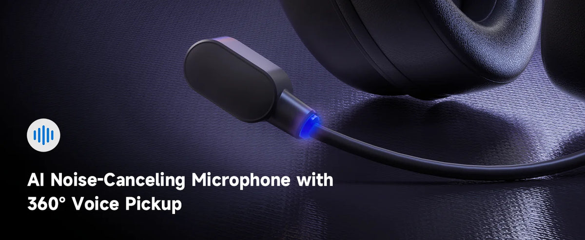V9 Pro Wireless Gaming Headset 7.1Surround Sound Headphones Noise Canceling Mic Low Latency Lightweight for PS5 PC SWITCH