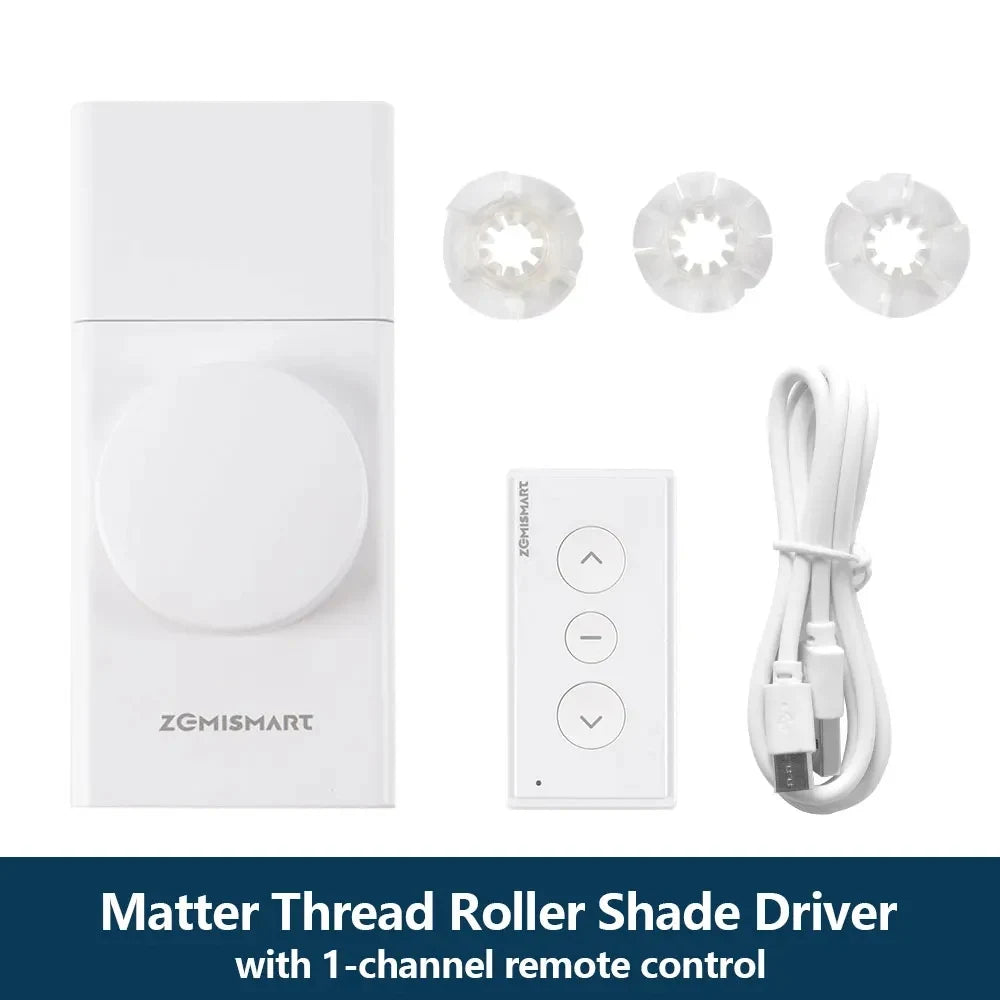 Electric Honeycomb Shade Roller Blinds Driver Matter Thread Works with Alexa HomeKit Google Home Assistant SmartThings