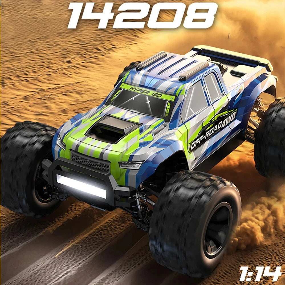 MJX 14207 1/14 4WD 2.4G RC Car 55KM/H Brushless Drift Vehicle Racing Car Remote Control Car Off-Road Truck Toys