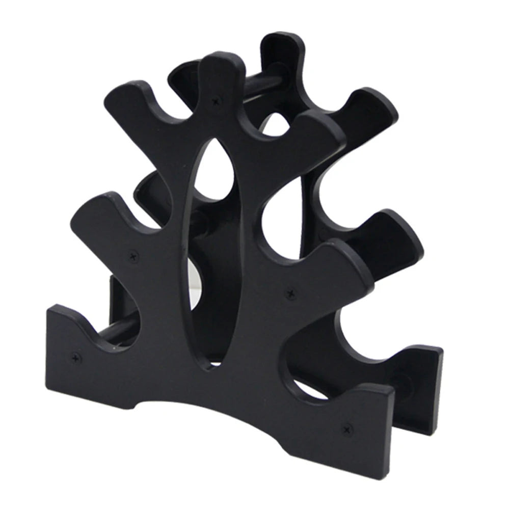 Dumbbell Rack 3 Tier Weight Storage Organizer Compact Weight Rack for Dumbbells Small for Home Gym Organization