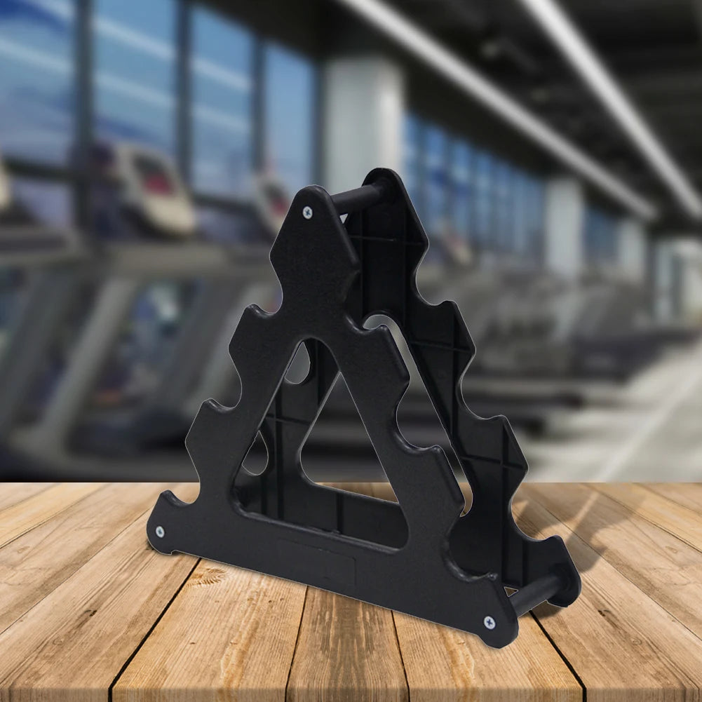 Dumbbell Rack 3 Tier Weight Storage Organizer Compact Weight Rack for Dumbbells Small for Home Gym Organization