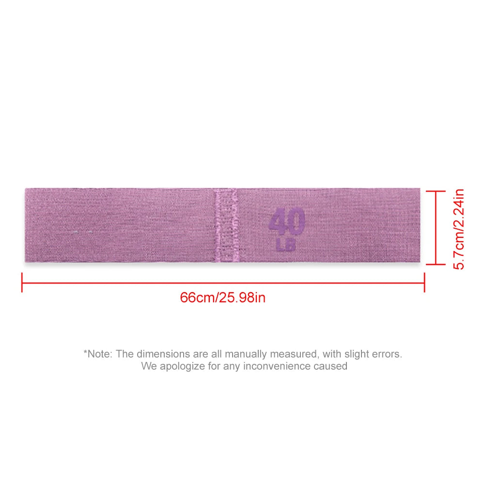 Fitness Resistance Bands Fabric Elastic Bands Yoga Pilates Hip Circle Expander Bands Gym Training Loops Yoga Workout Equipment