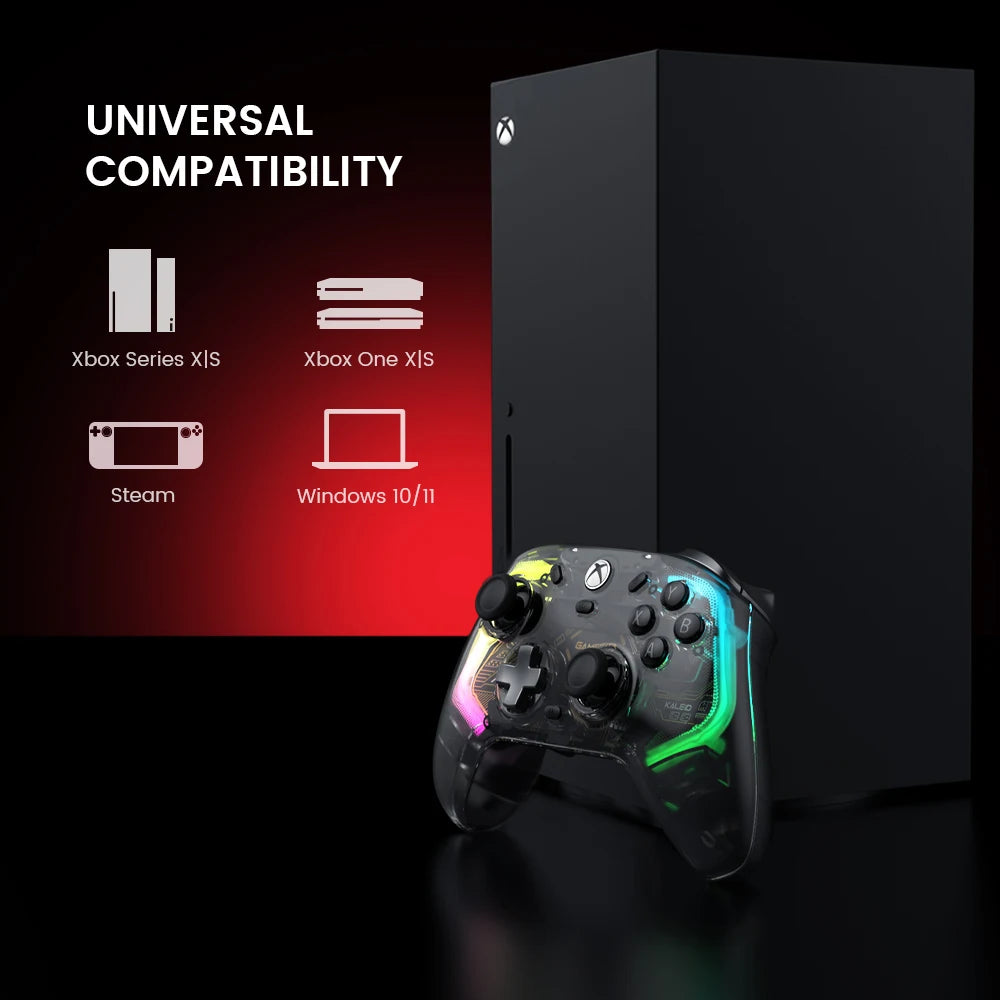 GameSir Kaleid Flux Xbox Controller Hall Effect Gamepad for Xbox Series X, Xbox Series S, Xbox One Game Console PC Joystick