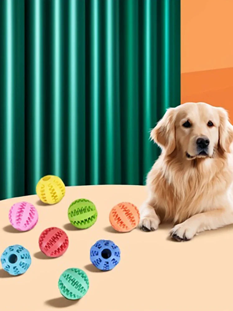 Cross-border pet dog leakage toy balls, teething puzzles, anti-boring and biting training toys