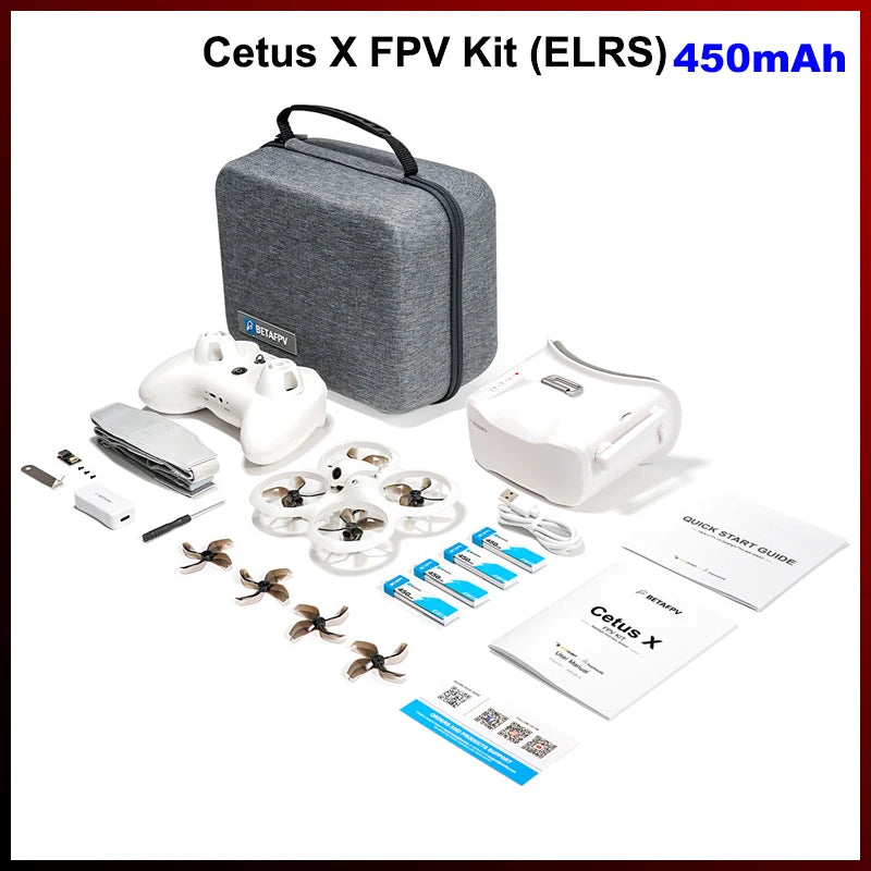 Cetus X FPV Kit Racing Drone 3 Radio Transmitter VR03 FPV Goggles C04 RC Quadcopter Mini Drone Toys as Gift