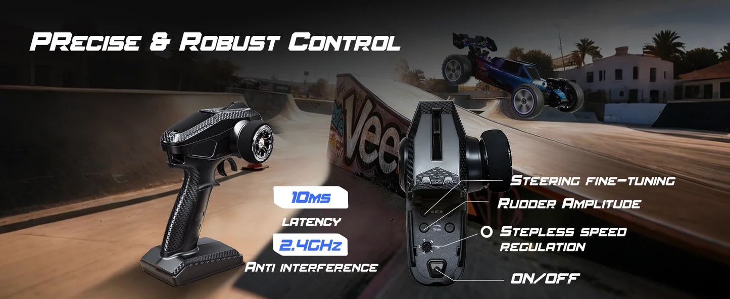 JIUSI 1/12 4WD WB12 Pro Rc Car 4x4 Off-Road Rc Truck Brushless 3600KV 80km/h High-Speed 2.4G Remote Control 3S 35C 2200mAh Toy Car Rc Cars For Adults Local Shipping From US