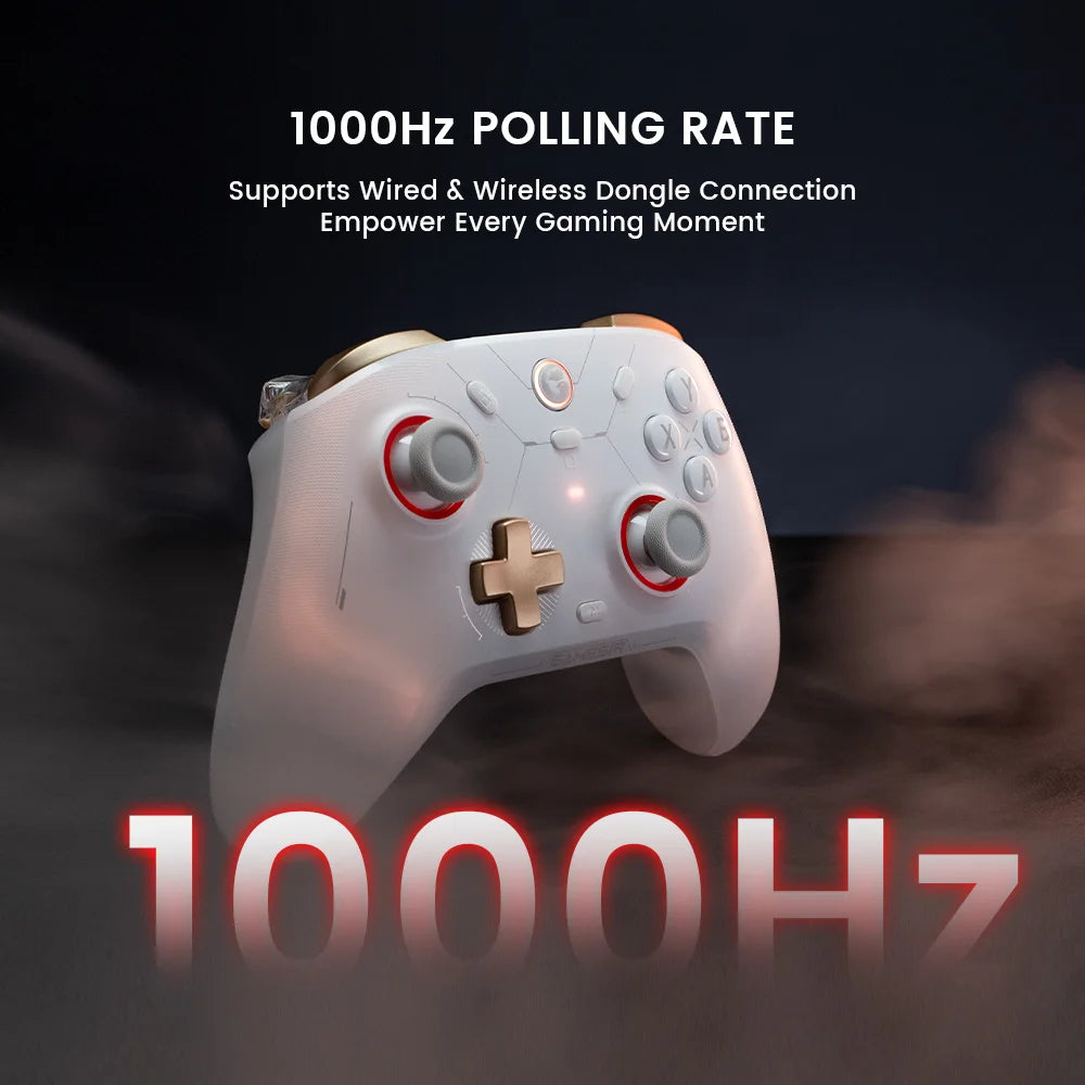GameSir Cyclone 2 Multi-Platform Gaming Controller, Wireless for Nintendo Switch 2, PC, iOS, Android | Hall Effect, 6-Axis Gyro