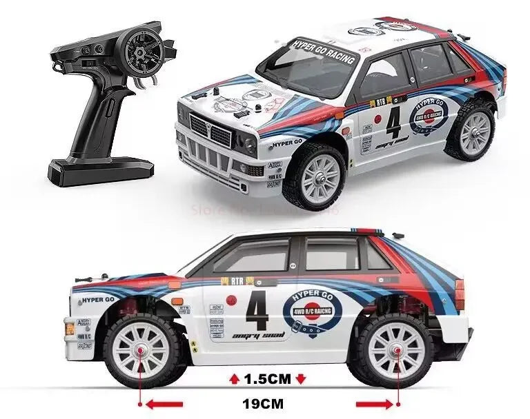 1/14 MJX 14302 New V2.0 Rc Car Brushless Motor Hyper Go 4wd Off-Road Remote Control Cars 55km High Speed Racing Drift Toy