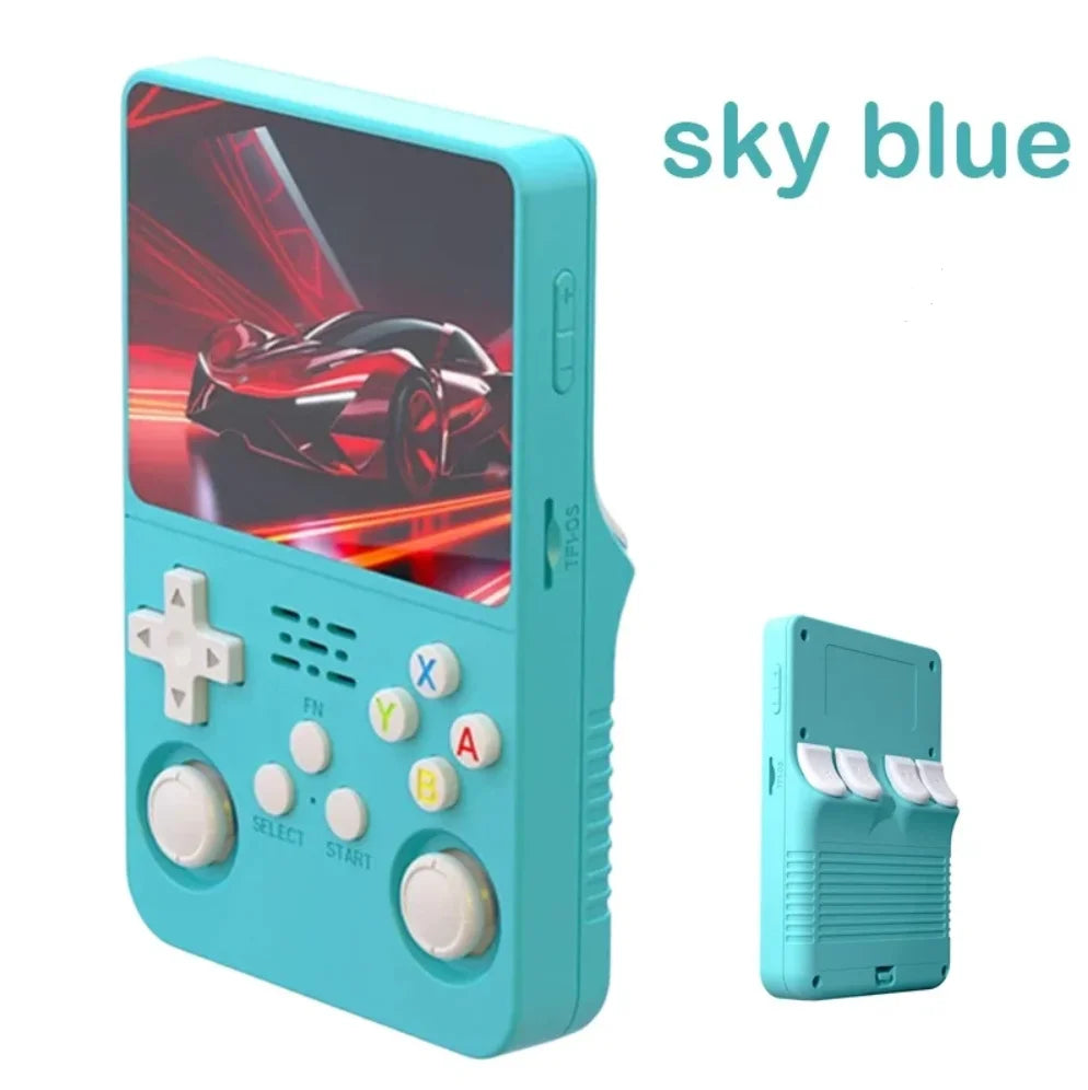 Original R36S Retro Handheld Video Game Console Linux System 3.5 Inch IPS Screen R35s Pro Portable Pocket Video Player 64GB Games 1G Ram