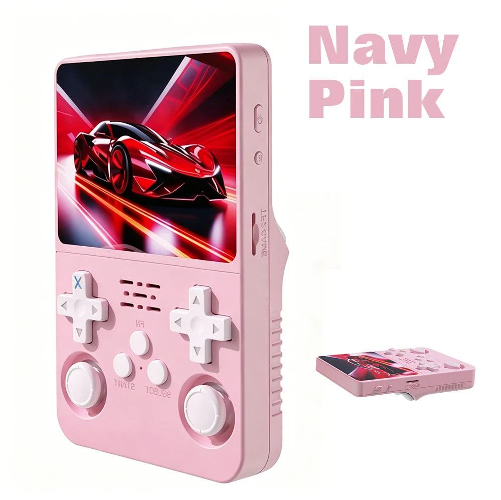 Original R36S Retro Handheld Video Game Console Linux System 3.5 Inch IPS Screen R35s Pro Portable Pocket Video Player 64GB Games 1G Ram
