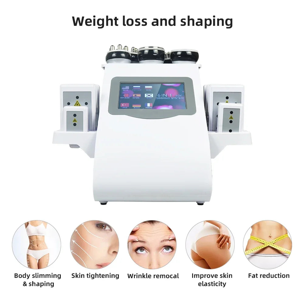 Missheart 6-in-1 Professional  KIM 8 40K Cavitation Machine （Fast Shipping)
