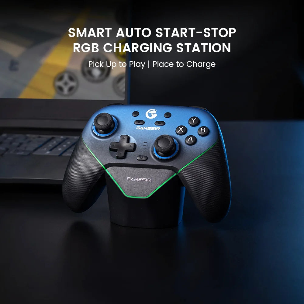 GameSir Super Nova Multi-Platform Gaming Controller - Bluetooth/Wired/2.4G Wireless, RGB, Hall Effect for Switch/PC/Android/iOS