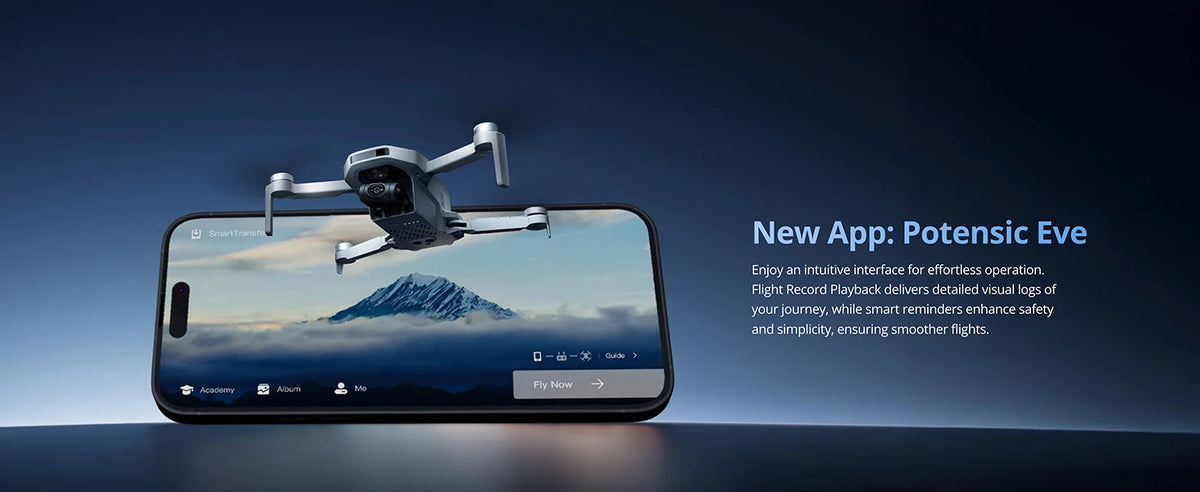 ATOM 2 3-Axis Gimbal Camera Drone 4K HDR Video, 8K Photo, Vertical Shooting, 10-KM, AI Night Shot Tracking, Under 249g
