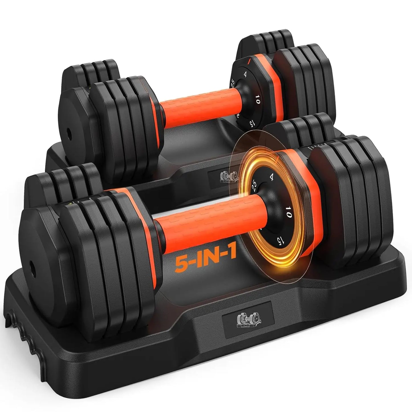 2026 FDB2 Updated Pair Adjustable Dumbbells, Available in 25/50/55/110lbs, Comes with Storage Box, Customized