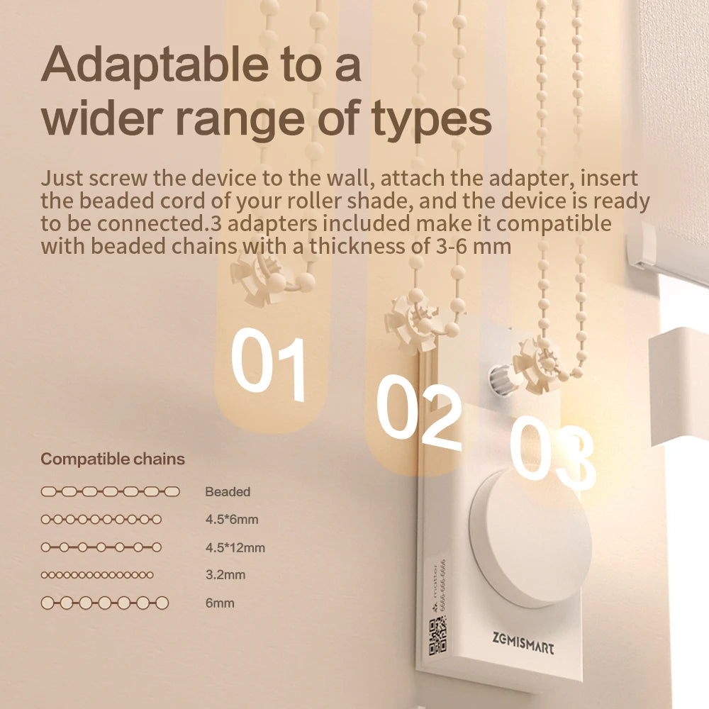 Electric Honeycomb Shade Roller Blinds Driver Matter Thread Works with Alexa HomeKit Google Home Assistant SmartThings
