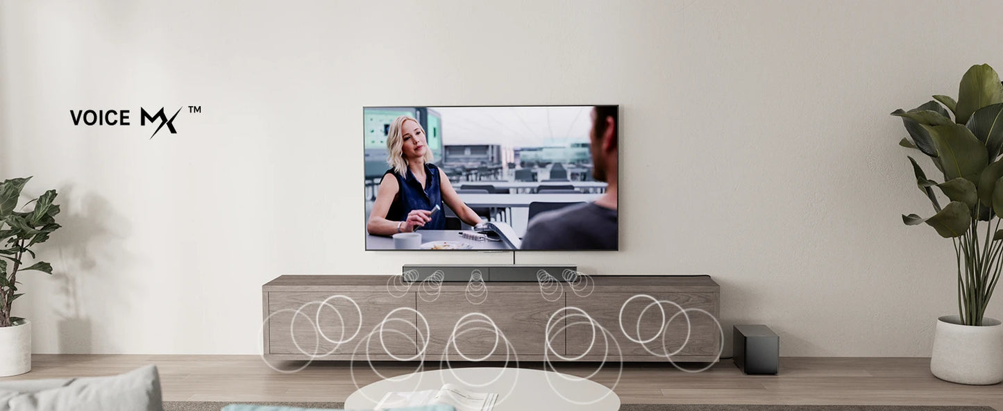 ULTIMEA Poseidon M60 Boom 5.1ch Soundbar with Dolby Atmos, 340W Home Theater System with 5.25" Wired Subwoofer, APP Control