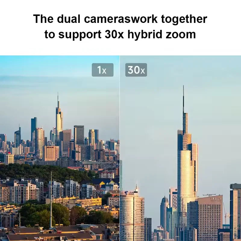 X8 Tele Max 4K Professional Drone Wide-Angle Tele Camera 30x Hybrid Zoom 3-axis Gimbal AI Super Night Video RC Quadcopter