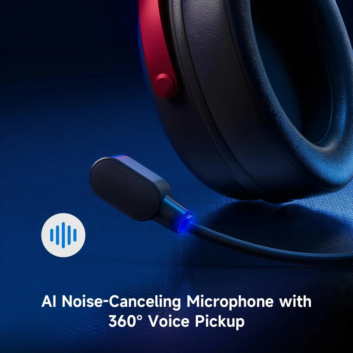 V9 Pro Wireless Gaming Headset 7.1Surround Sound Headphones Noise Canceling Mic Low Latency Lightweight for PS5 PC SWITCH
