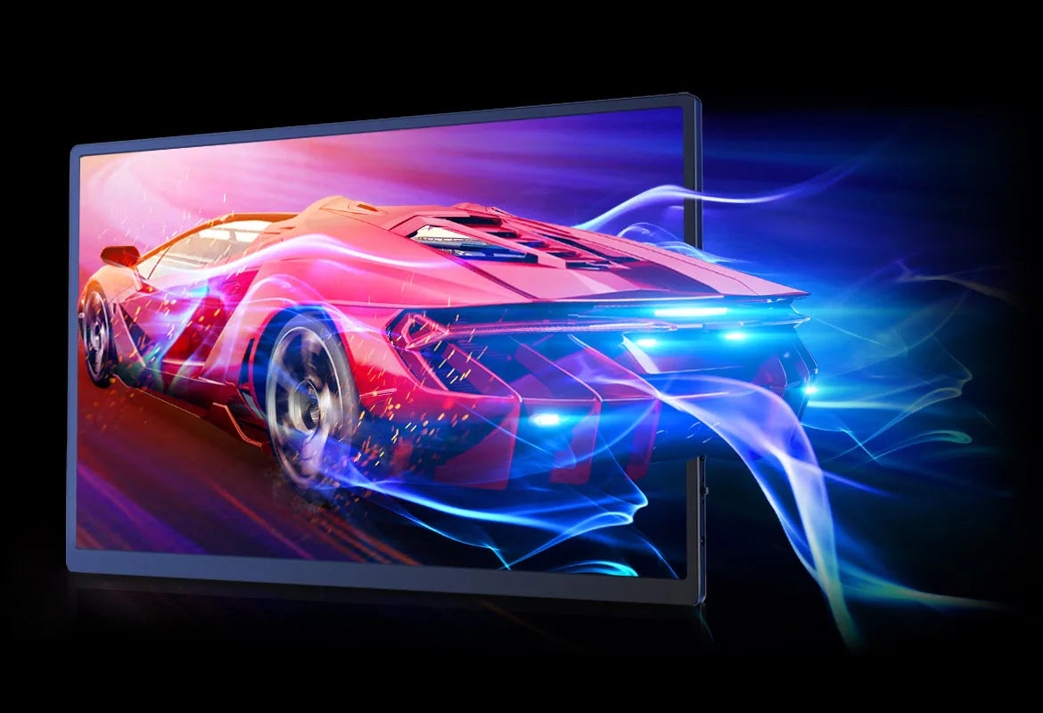 16" 2K Portable Monitor 2560*1600 16:10 100%sRGB 500Cd/m² 120Hz Gaming Display For Xbox PS5 Switch Laptop Mac Phone