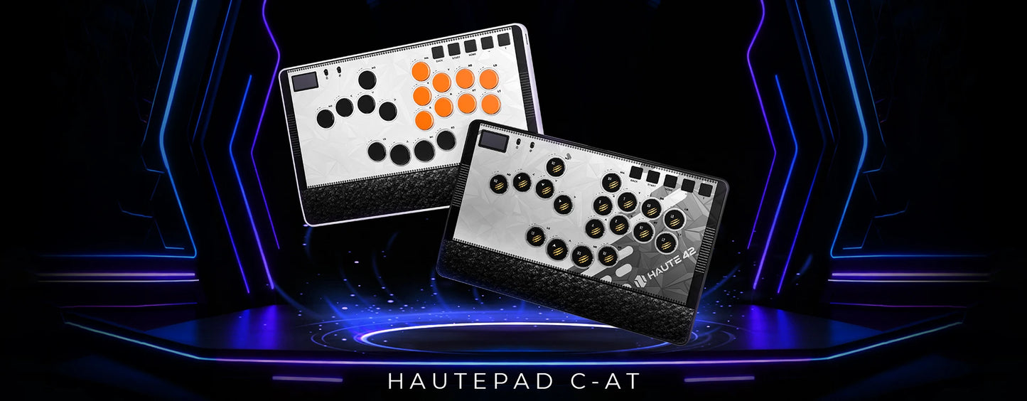 C-AT Magnetic Leverless Hitbox Controller Stickless Arcade Controller Keyboard For PC/PS4/PS5/Switch Hitbox Fightstick