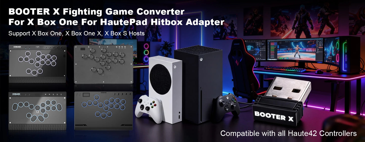 C-AT Magnetic Leverless Hitbox Controller Stickless Arcade Controller Keyboard For PC/PS4/PS5/Switch Hitbox Fightstick
