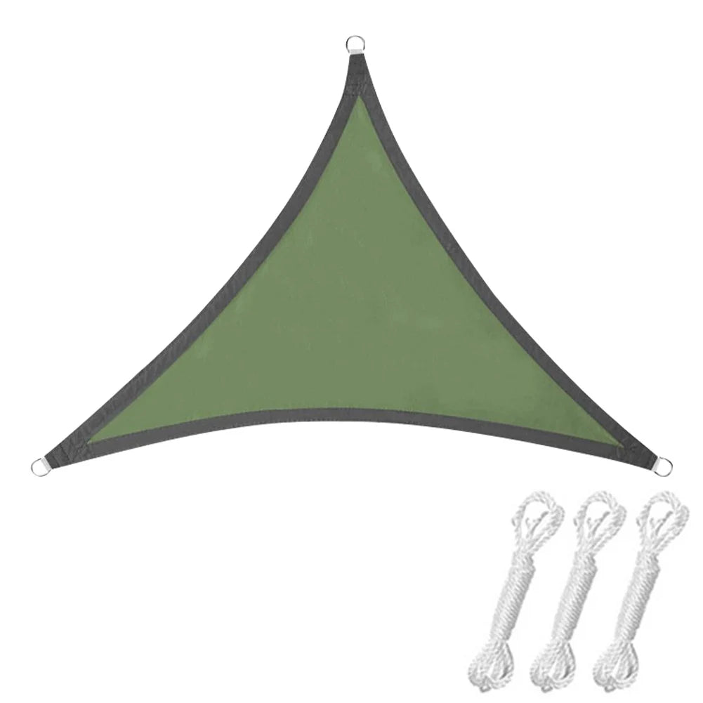 Sun Shade UV Block Oxford Cloth Canopy Patio Cover Breathable Sunlight Block Awning for Backyard Lawn Garden Outdoor Activities
