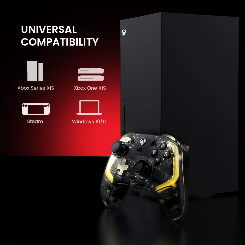 GameSir Kaleid Flux Xbox Controller Hall Effect Gamepad for Xbox Series X, Xbox Series S, Xbox One Game Console PC Joystick