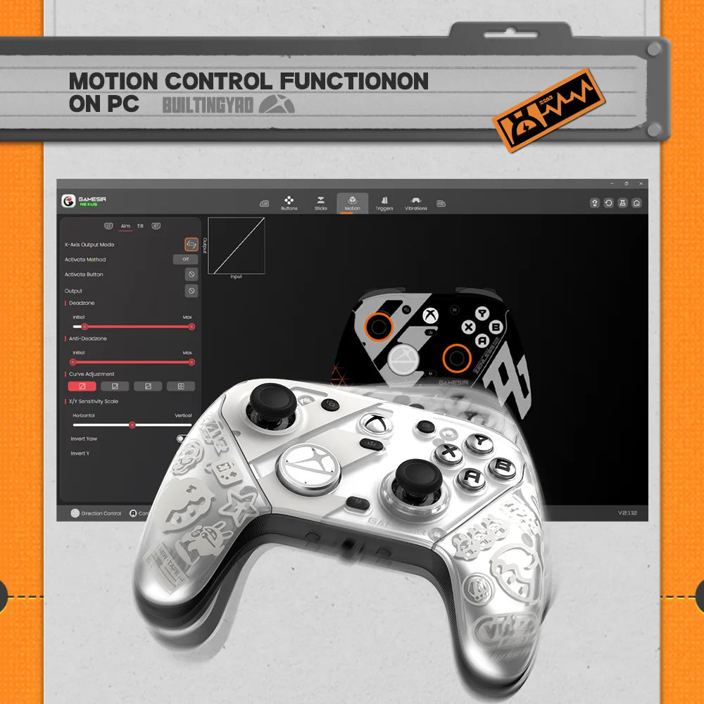 G7 Pro Zenless Zone Zero Wireless Xbox Game Controller – Charging Dock, TMR Joytick, Hall Effect Trigger, Gyroscope
