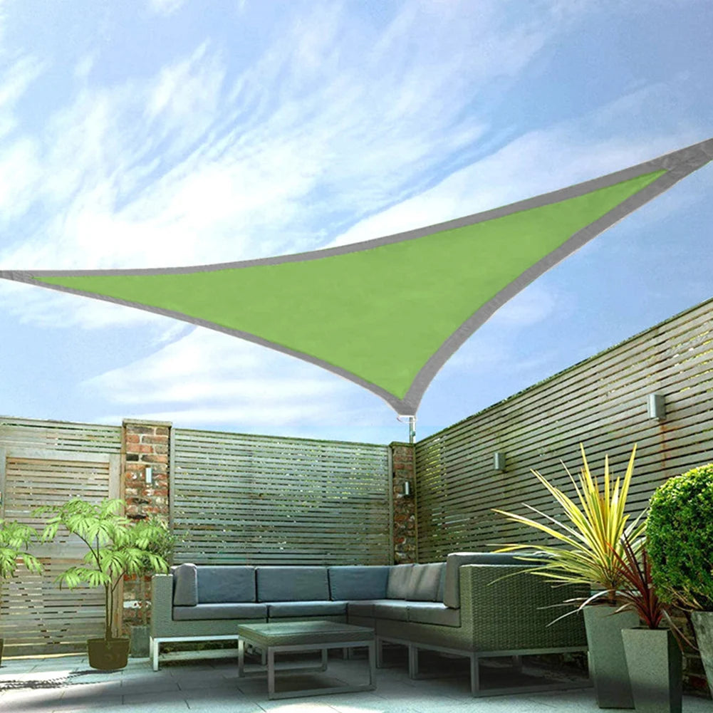 Sun Shade UV Block Oxford Cloth Canopy Patio Cover Breathable Sunlight Block Awning for Backyard Lawn Garden Outdoor Activities