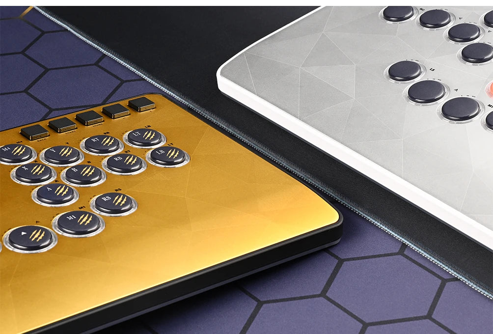 C-AT Magnetic Leverless Hitbox Controller Stickless Arcade Controller Keyboard For PC/PS4/PS5/Switch Hitbox Fightstick