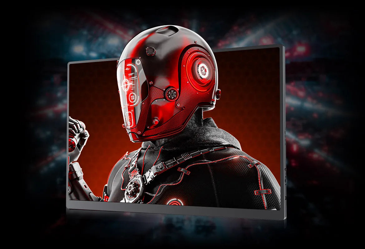 16" 2K Portable Monitor 2560*1600 16:10 100%sRGB 500Cd/m² 120Hz Gaming Display For Xbox PS5 Switch Laptop Mac Phone