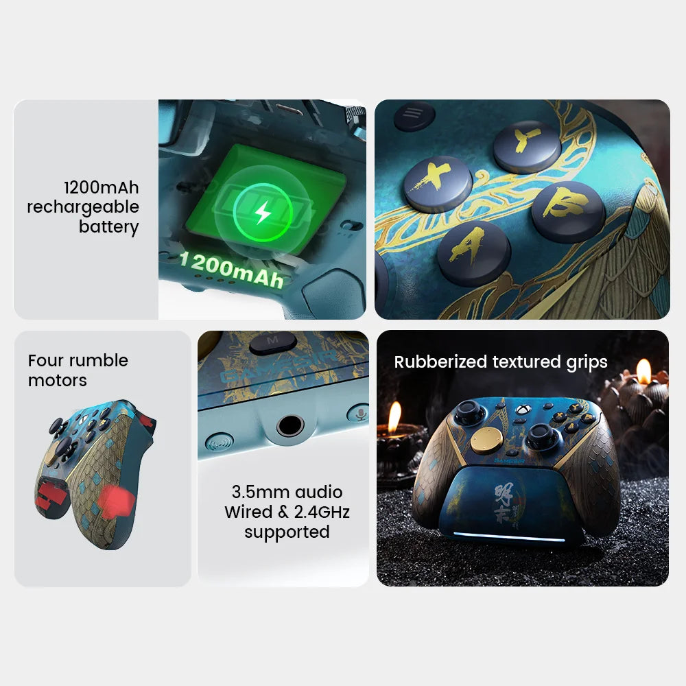 GameSir G7 Pro Wuchang Wireless Xbox Game Controller – Charging Dock, TMR Joytick, Hall Effect Trigger, Swappable Faceplate