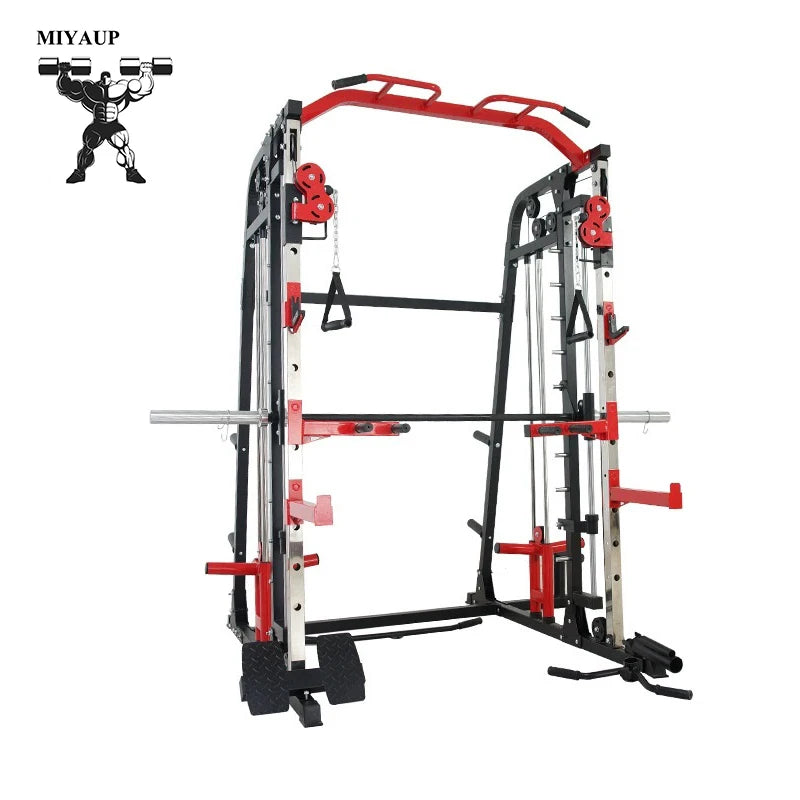 MIYAUP Smith Machine Comprehensive Training Commercial Fitness Equipment Squat And Push Integrated Gantry