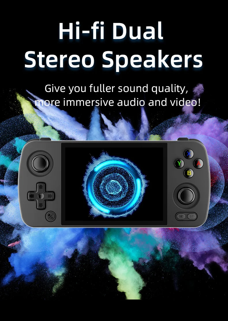 RG405M Metal Handheld Game Console Android 12 System Unisoc Tiger T618 4 Inch IPS Screen Game Player Support OTA Update