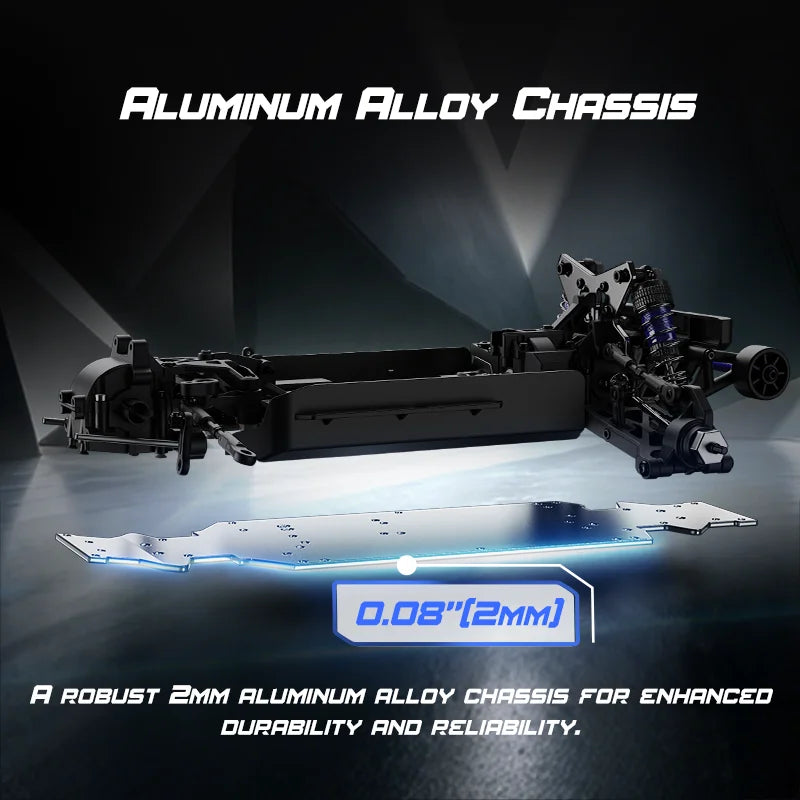 PT14R 1/14 RC Car 80km/h High Speed Off-road RC Truck Brushless 2.4G Remote Control 4WD 3S 35C 2200mAh