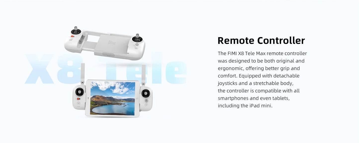 X8 Tele Max 4K Professional Drone Wide-Angle Tele Camera 30x Hybrid Zoom 3-axis Gimbal AI Super Night Video RC Quadcopter