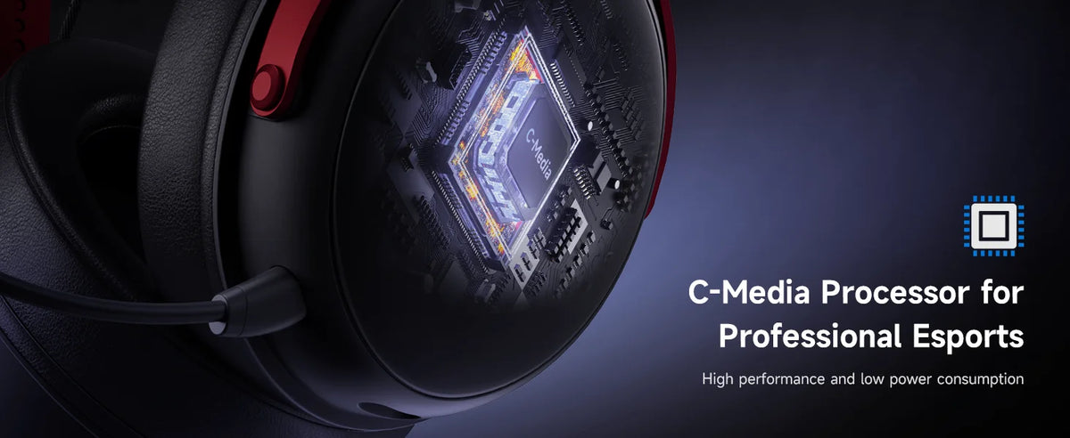 V9 Pro Wireless Gaming Headset 7.1Surround Sound Headphones Noise Canceling Mic Low Latency Lightweight for PS5 PC SWITCH