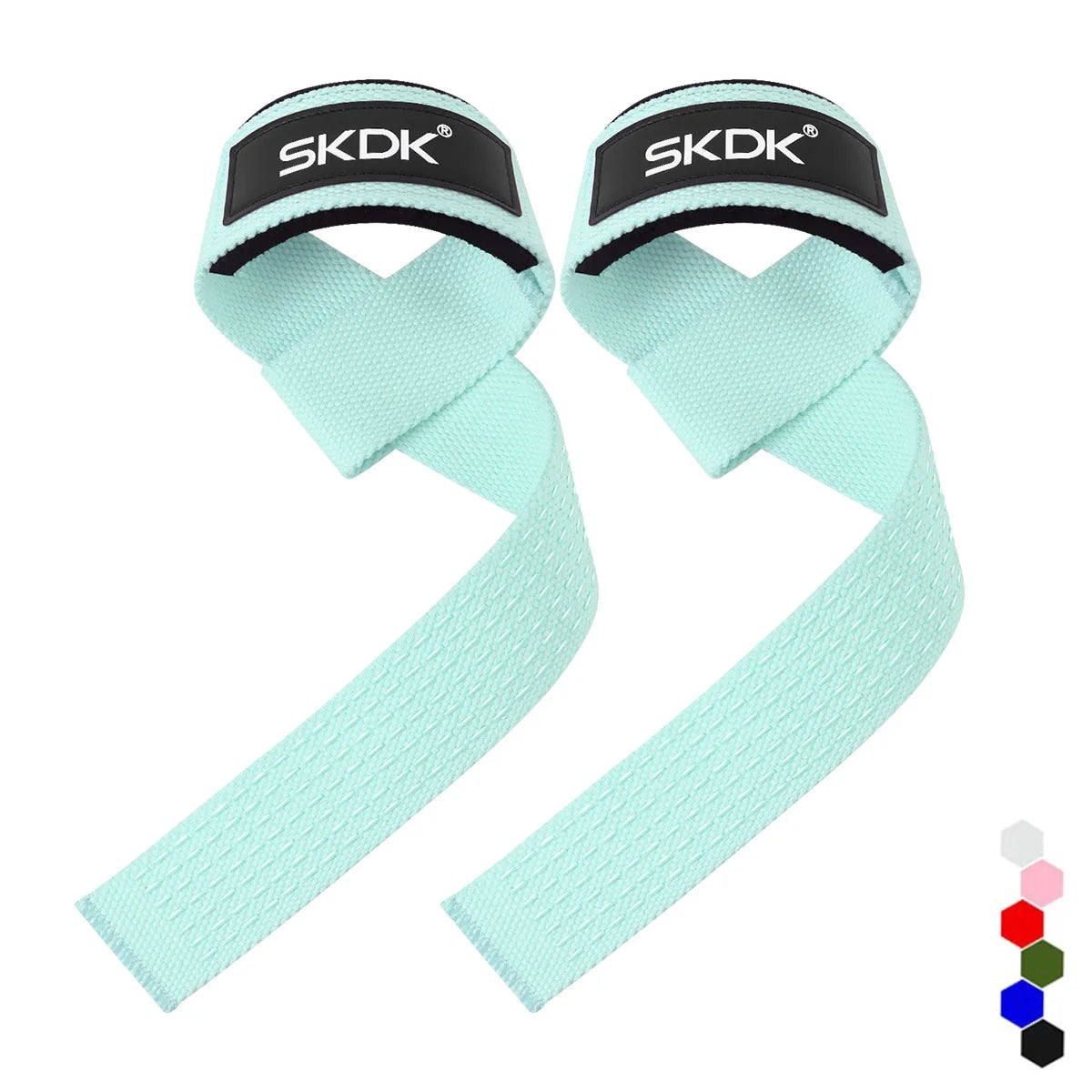 Weightlifting Wrist Straps Strength Training Adjustable Non-slip Gym Fitness Lifting Strap Wrist Support Grip Band