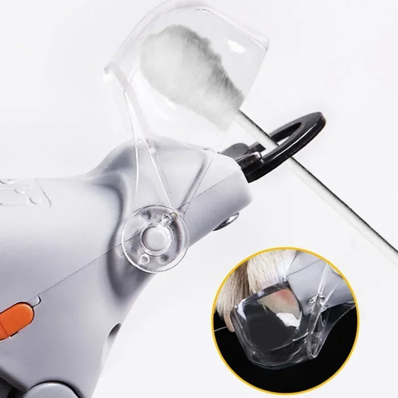 Professional Pet Metal Nail Clipper Scissors with LED Light Cat Dog Nail Clipper Tool Toeclaw Cutter for Pet Cleaning Supplies