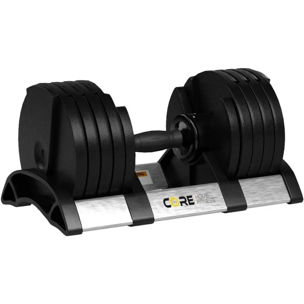Adjustable Dumbbell Weight Set by Affordable Dumbbells - Space Saver - Dumbbells for Your Home Dumbbells